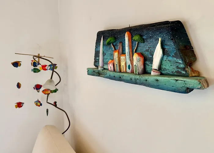 Airy & Panoramic With Terrace, 2 Minutes From The Sea Lejlighed